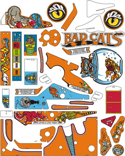 Bad Cats Plasticset (Williams) - zum Schließen ins Bild klicken